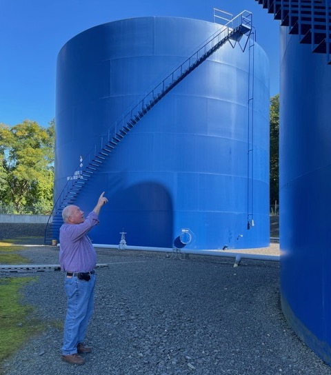 bulk heating oil tank installed by Surner Heating